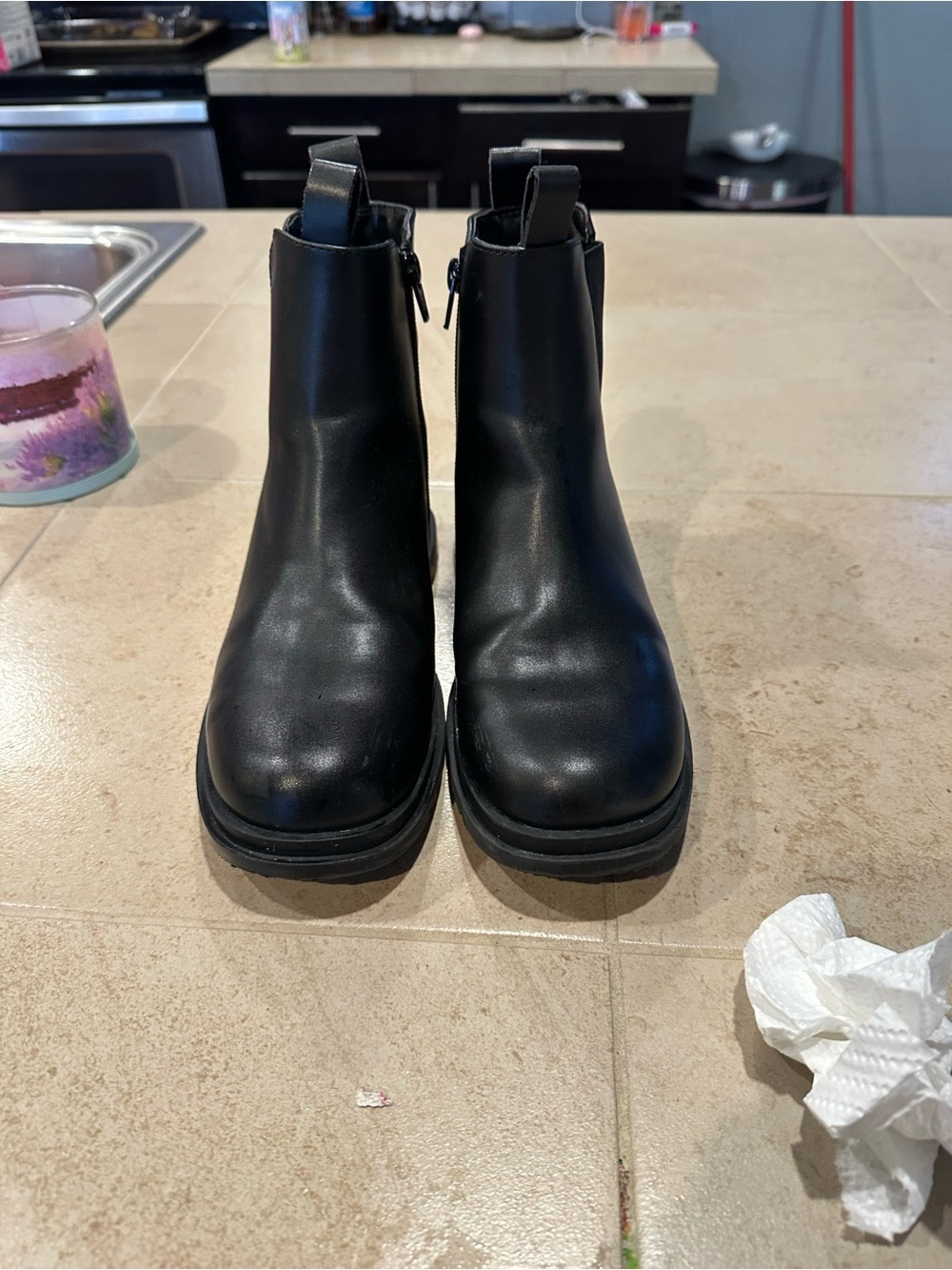 Willow Black Kids Chelsea Booties